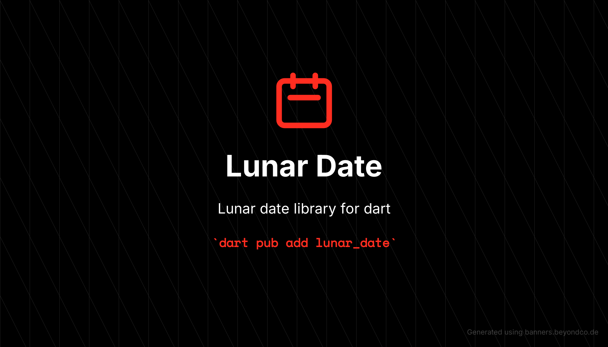 Lunar date Dart Package lunar-date-dart-package